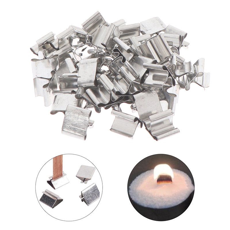 Candle Making Kit Diy - 50 pezzi di basi per stoppini