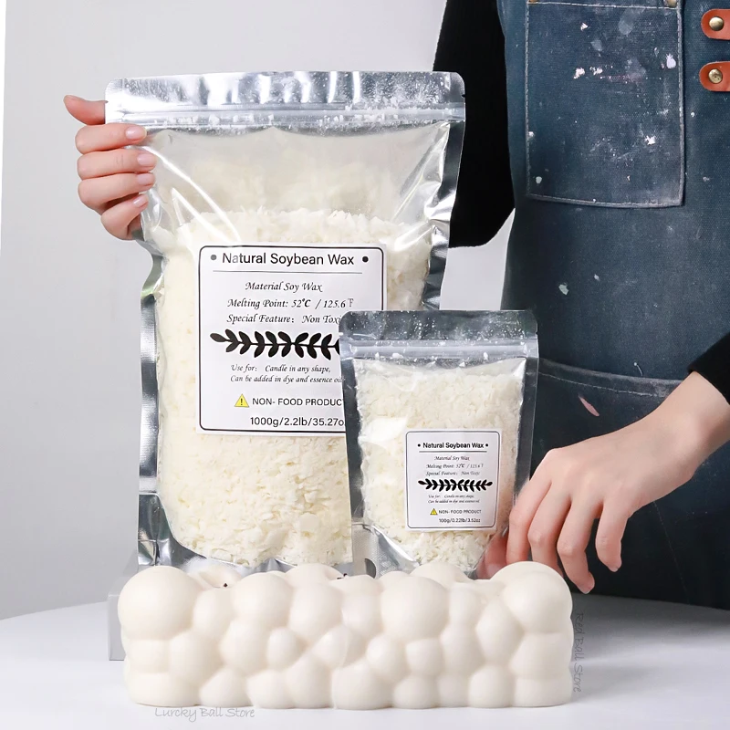 1000g 500g 250g 100g Cera di s - Candle Making Kit Diy recensione e prezzo