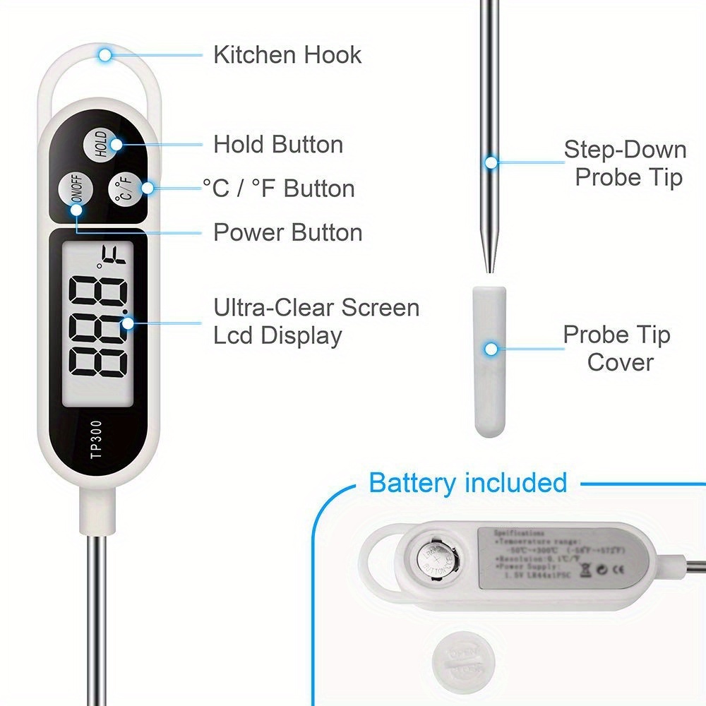 Termometro per Alimenti TP300, - Candle Making Thermometer recensione e prezzo